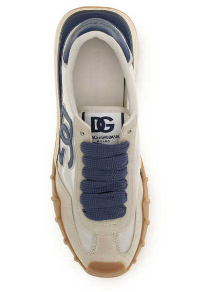 Sneakers Dolce & Gabbana DG Athletic Sneakers AVORIO/DENIM Barbati (BM 19773422) 4