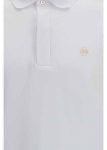 Tricouri Polo Jacob Cohen Cotton Polo Shirt OPTICALWHITE Barbati (BM 19773440) 3