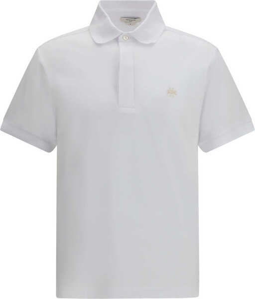 Tricouri Polo Jacob Cohen Cotton Polo Shirt OPTICALWHITE Barbati (BM 19773440) 1