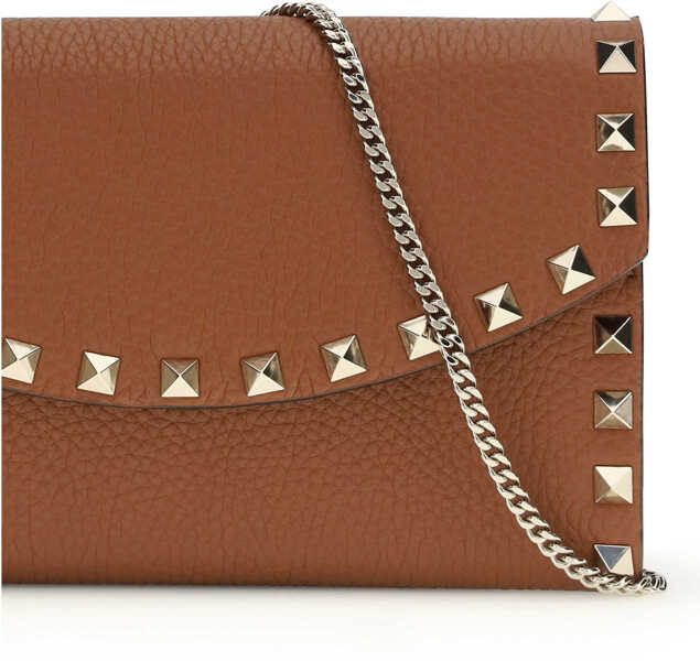 Portofele Valentino Garavani Rockstud chain Wallet SELLERIA Femei (BM 19773482) 4