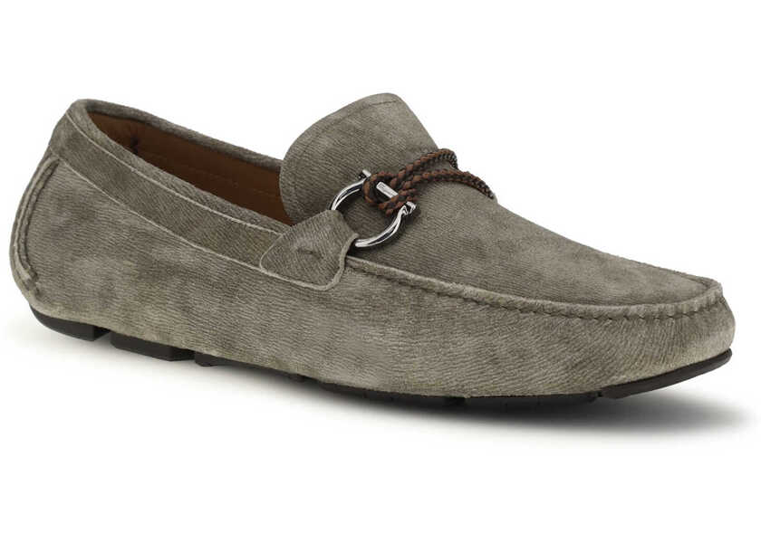 Mocasini Ferragamo Suede Loafer SAFARI Barbati (BM 19773509) 2