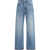 JACQUEMUS Wide-leg Jeans BLUE/TABAC