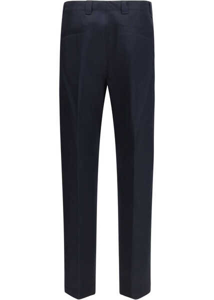 Pantaloni casual Gucci Compact cotton twill Pants INK Barbati (BM 19773530) 2