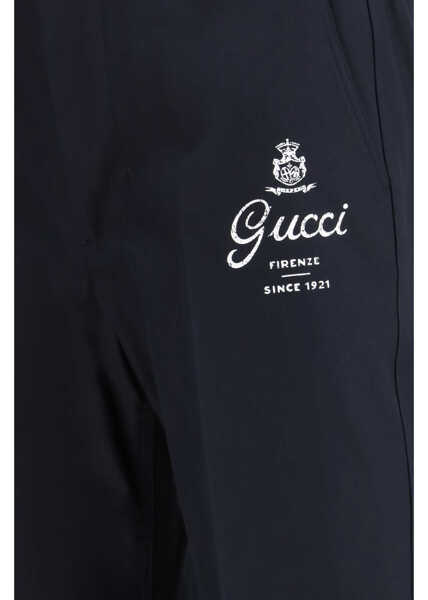 Pantaloni casual Gucci Compact cotton twill Pants INK Barbati (BM 19773530) 3