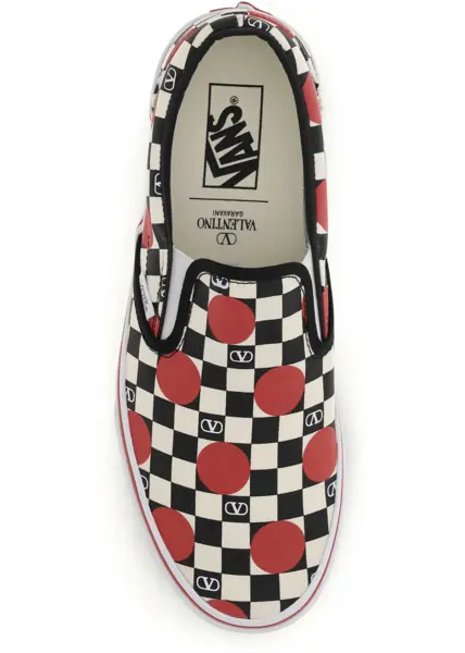 Sneakers Valentino Garavani Valentino Garavani X Vans by Valentino Garavani BURRO-NERO-ROUGE PUR/NERO/BIA-R.P-MIE Barbati (BM 19773554) 4