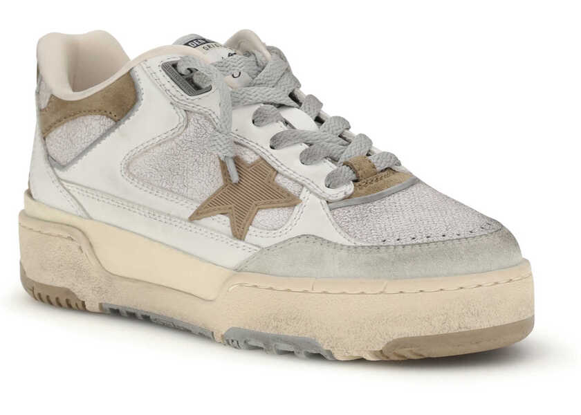 Sneakers Golden Goose Forty2 Sneakers WHITE/BEIGE/TABACCO Femei (BM 19773575) 2