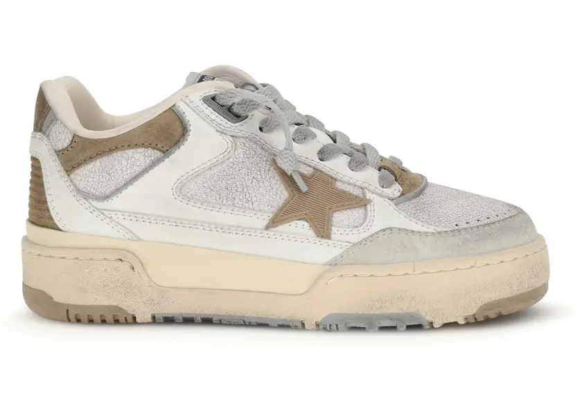 Sneakers Golden Goose Forty2 Sneakers WHITE/BEIGE/TABACCO Femei (BM 19773575) 1