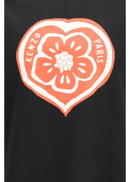 Tricouri Kenzo Boke Heart Classic T-shirt BLACK Barbati (BM 19773578) 3