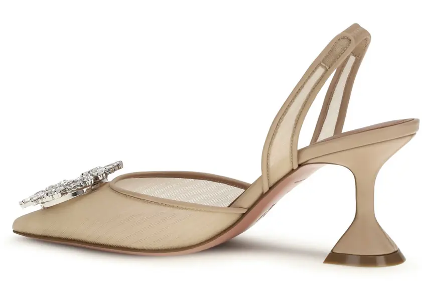 Pantofi cu toc AMINA MUADDI Begum Pumps BEIGE Femei (BM 19773587) 3