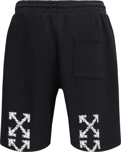 Pantaloni scurti Off-White Heraldic Arrow Bermuda Shorts BLACK Barbati (BM 19773590) 2