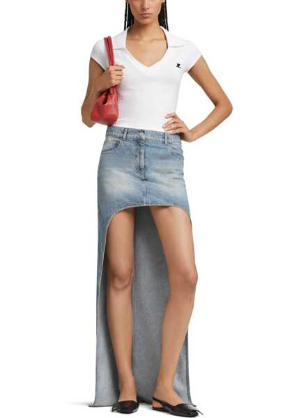 Tricouri Polo COURRGES Sports Polo. WHITE Femei (BM 19773938) 2