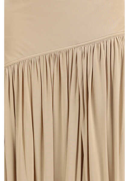 Fuste Ferragamo Peplum Skirt BEIGE/BIANCO Femei (BM 19773983) 3