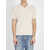 Roberto Collina Ribbed Polo Shirt BEIGE