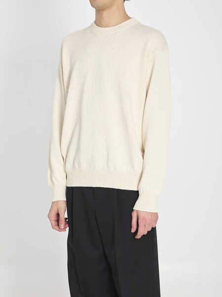 Pulovere Roberto Collina Crewneck Sweater BEIGE Barbati (BM 19774082) 2