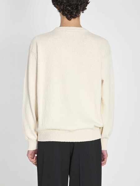 Pulovere Roberto Collina Crewneck Sweater BEIGE Barbati (BM 19774082) 4