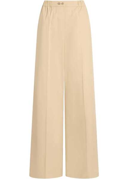 Pantaloni casual Patou Pants With Elasticated Waist BEIGE Femei (BM 19774160) 1