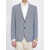 Tagliatore Jacket In Linen And Cotton BLUE