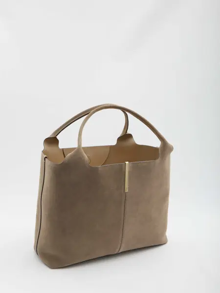 Genti de mana TODS Shopping Bag Medium BROWN Femei (BM 19774316) 4