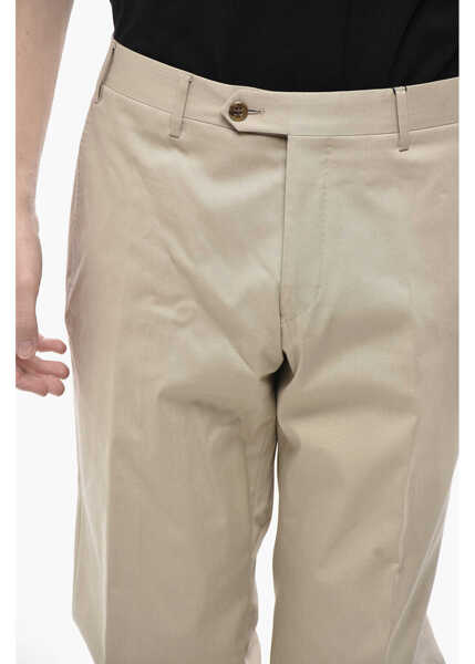 Pantaloni casual CORNELIANI Chino Pants With Welt Pockets Beige Barbati (BM 19774343) 3