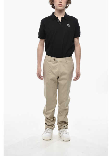 Pantaloni casual CORNELIANI Chino Pants With Welt Pockets Beige Barbati (BM 19774343) 4