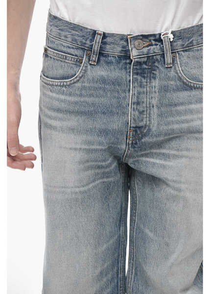 Blugi slim fit FRAME Straight-Leg Jeans With Exposed Seams 17Cm Blue Barbati (BM 19774358) 3