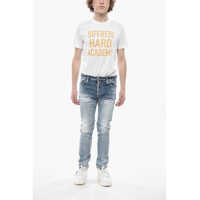 Blugi DSQUARED2 pentru Barbati - Blugi slim fit DSQUARED2 Jeans Stretch Denim Cool Guy Vintage Effect 15Cm Blue Barbati (BM 19774364) - B-mall.ro