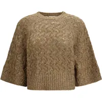 Pulovere Open-knit construction Sweater Femei