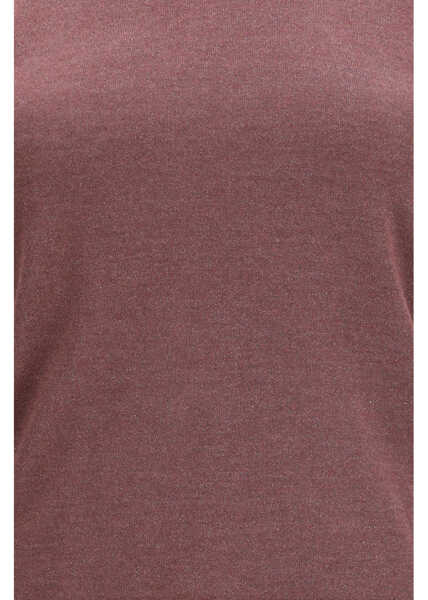 Topuri Brunello Cucinelli Sparkling knit Tank Top RHUBARB Femei (BM 19774544) 3