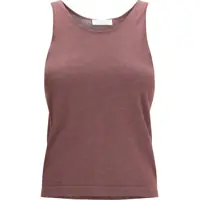 Topuri Sparkling knit Tank Top Femei