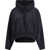 R13 Cotton hooded Sweatshirt BLACK
