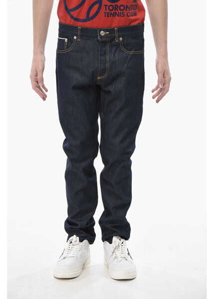 Blugi slim fit Dior Slim-Fit Jeans With Embroidered Logo 16Cm Blue Barbati (BM 19774610) 1