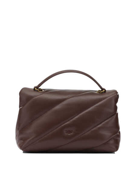 Genti tip postas Pinko Crossbody bags Brown Femei (BM 19774653) 3