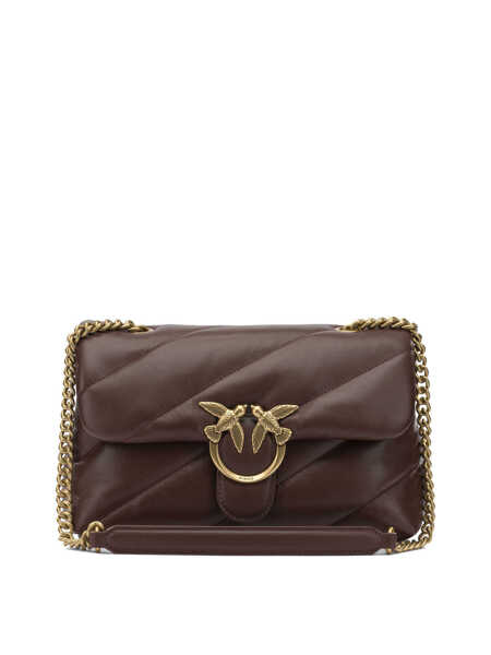 Genti tip postas Pinko Crossbody bags Brown Femei (BM 19774653) 1