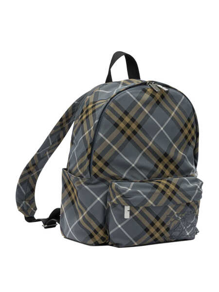 Rucsacuri Burberry Check backpack Blue Barbati (BM 19774698) 2