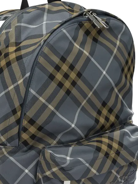 Rucsacuri Burberry Check backpack Blue Barbati (BM 19774698) 4