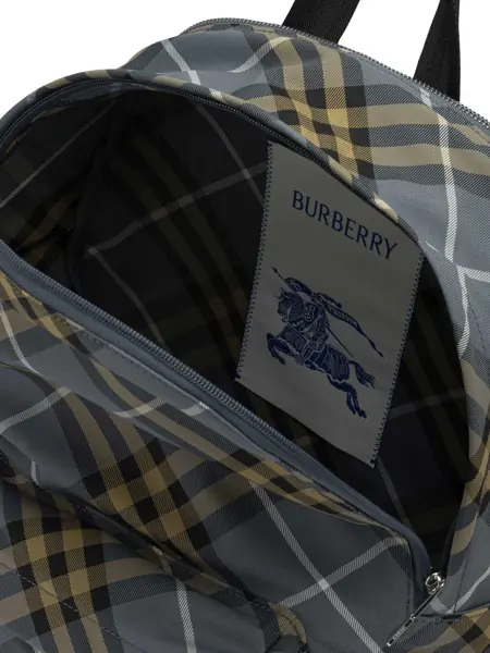 Rucsacuri Burberry Check backpack Blue Barbati (BM 19774698) 5