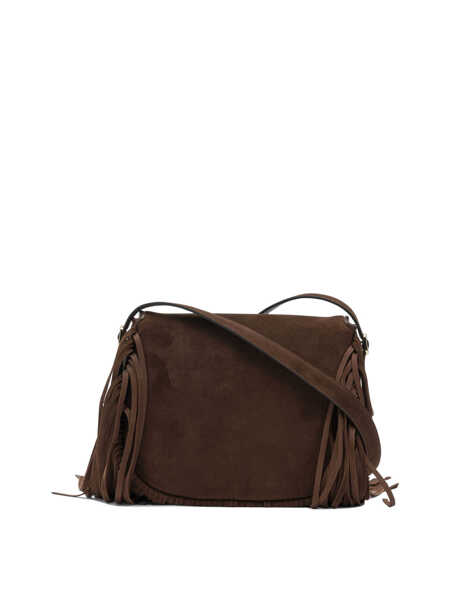 Genti tip postas Santoni Small crossbody bag Brown Femei (BM 19774710) 3