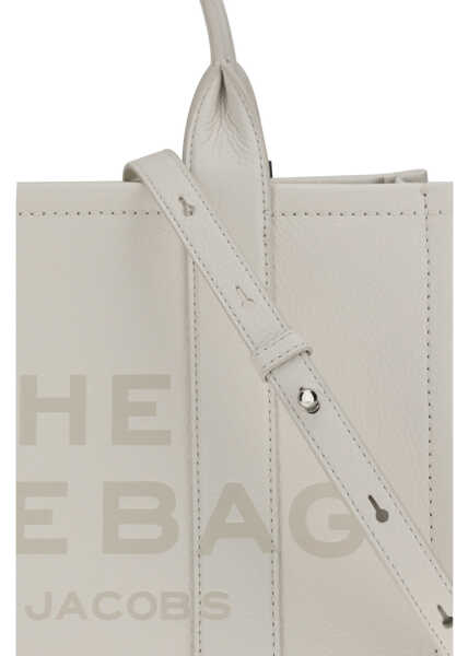 Genti de mana Marc Jacobs The Medium Tote Handbag COTTON/SILVER Femei (BM 19775015) 4