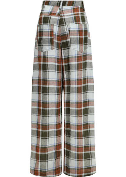 Pantaloni casual MARBELL Courtney Pants GREEN SMOOTHIE Femei (BM 19775042) 2