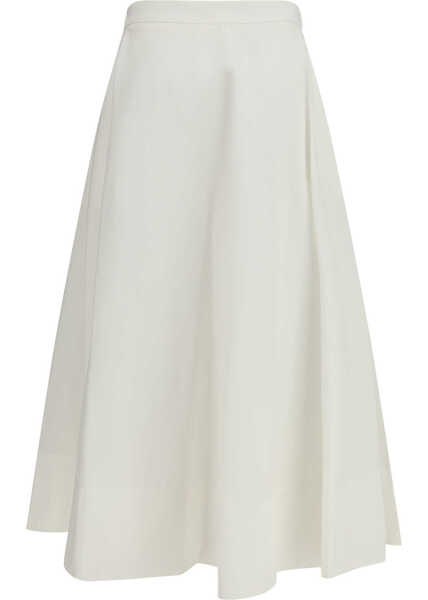 Fuste Cruna Long full Skirt BIANCO Femei (BM 19775051) 2