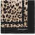Dolce & Gabbana Leopard print silk Scarf LEO MARRONE BDO NERO