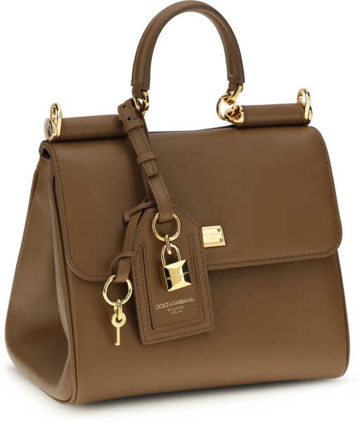 Genti de mana Dolce & Gabbana My Sicily Handbag CARAMELLO Femei (BM 19775066) 2