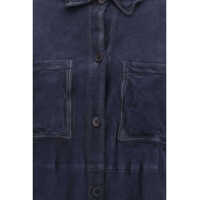 Imbracaminte P.A.R.O.S.H. Dama - Camasi casual P.A.R.O.S.H. Suede Shirt BLU Femei (BM 19775087) - B-mall.ro