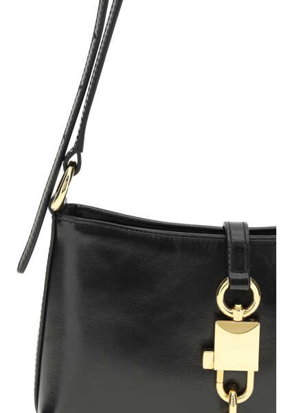 Genti de umar Dolce & Gabbana Lock leather Shoulder Bag NERO Femei (BM 19775093) 4
