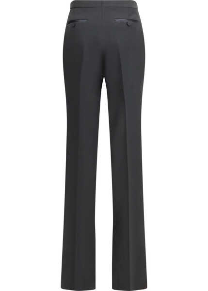 Pantaloni casual Tom Ford Bicolour tailored straight-leg Pants BLACK/DEEP BLUE NAVY Femei (BM 19775096) 2