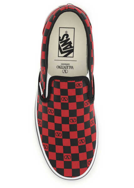Sneakers Valentino Garavani Valentino Garavani X Vans Sneakers ROUGE PUR-NERO/NERO/BIA-NE-MIE Barbati (BM 19775129) 4