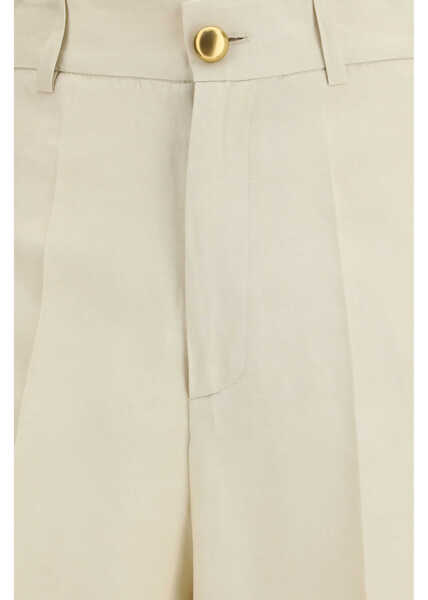 Pantaloni casual P.A.R.O.S.H. Raisa Pants SABBIA Femei (BM 19775135) 3