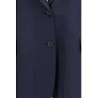 Geci Brunello Cucinelli Dama - Jachete Brunello Cucinelli Fluid viscose and linen twill Jacket ABISSO Femei (BM 19775147) - B-mall.ro