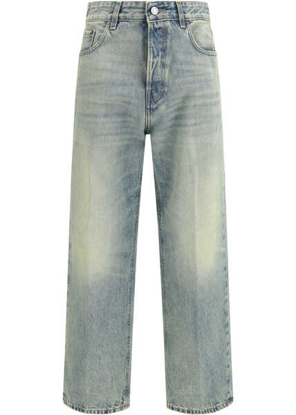 Blugi HAIKURE Straight-leg Jeans EARTH BLUE Femei (BM 19775189) 1