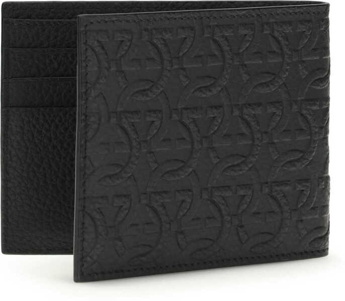 Portofele Ferragamo Leather Wallet NERO Barbati (BM 19775195) 2